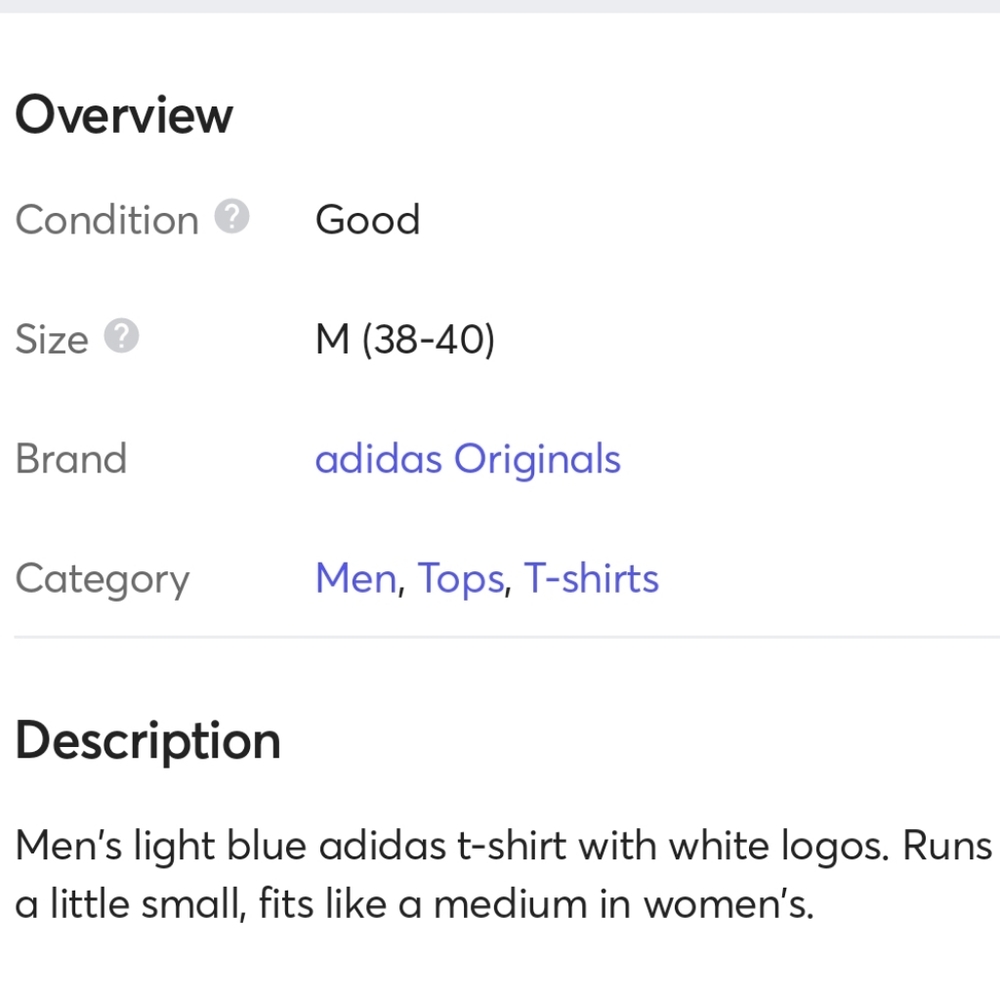 Adidas Tee - Picture 3 of 3